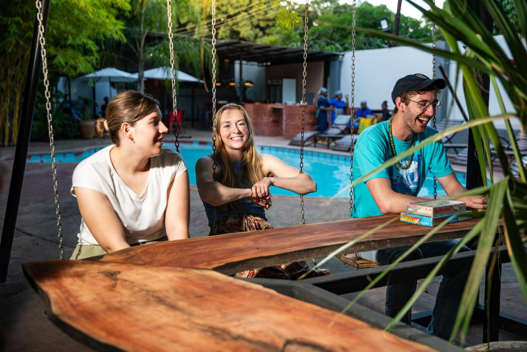 Victoria Falls Backpackers Zambia ليفينغستون المظهر الخارجي الصورة